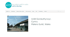 Desktop Screenshot of makersguildinwales.org.uk